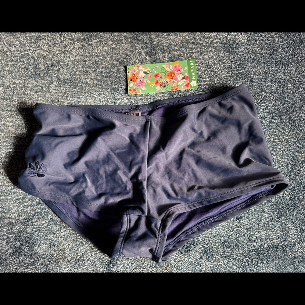 Hapari Navy Swim Shorts